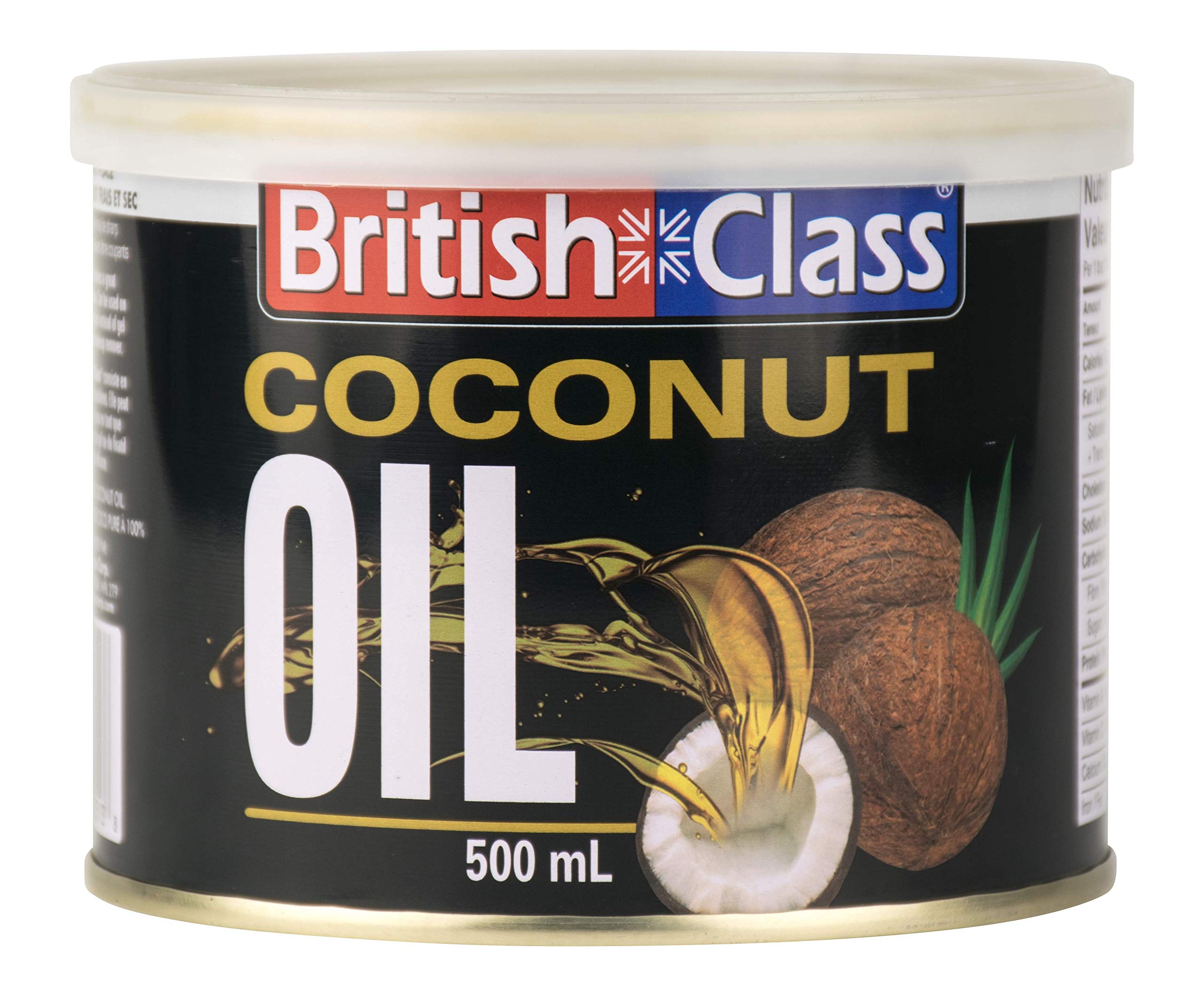 British Class Coconut Oil, 500 mL