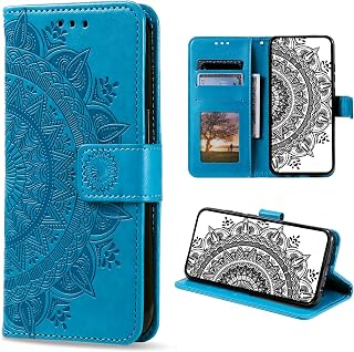 Case for iPhone XS Max, PU Leather Cover Book Case with Flip [Magnetic] [Cartes], Flip Case Cover Wallet Case for iPhone XS MAX (Blue)