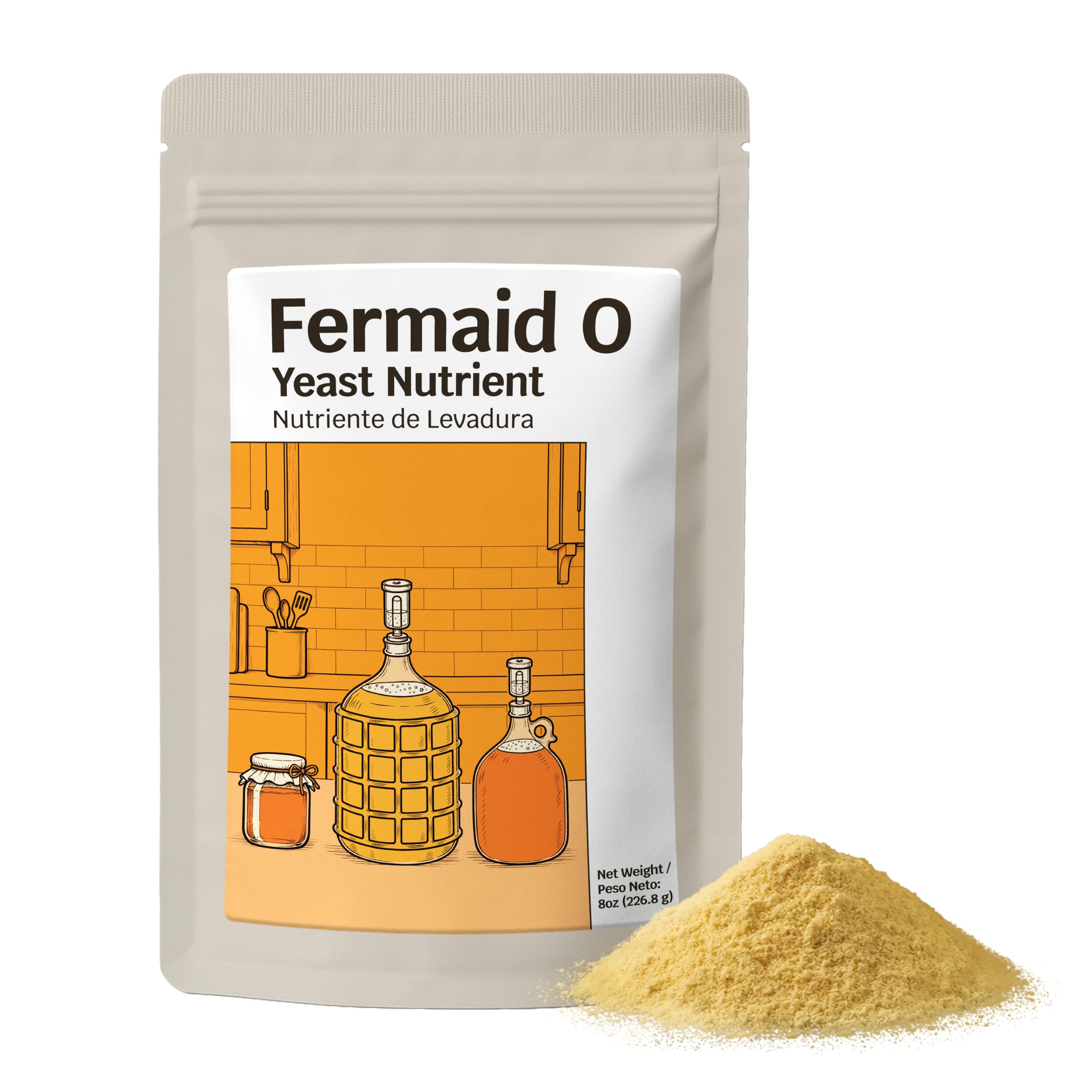 Fermaid O Yeast Nutrient 8 oz (226.8 g) Sold by CAPYBARA Distributors Inc. | Mak