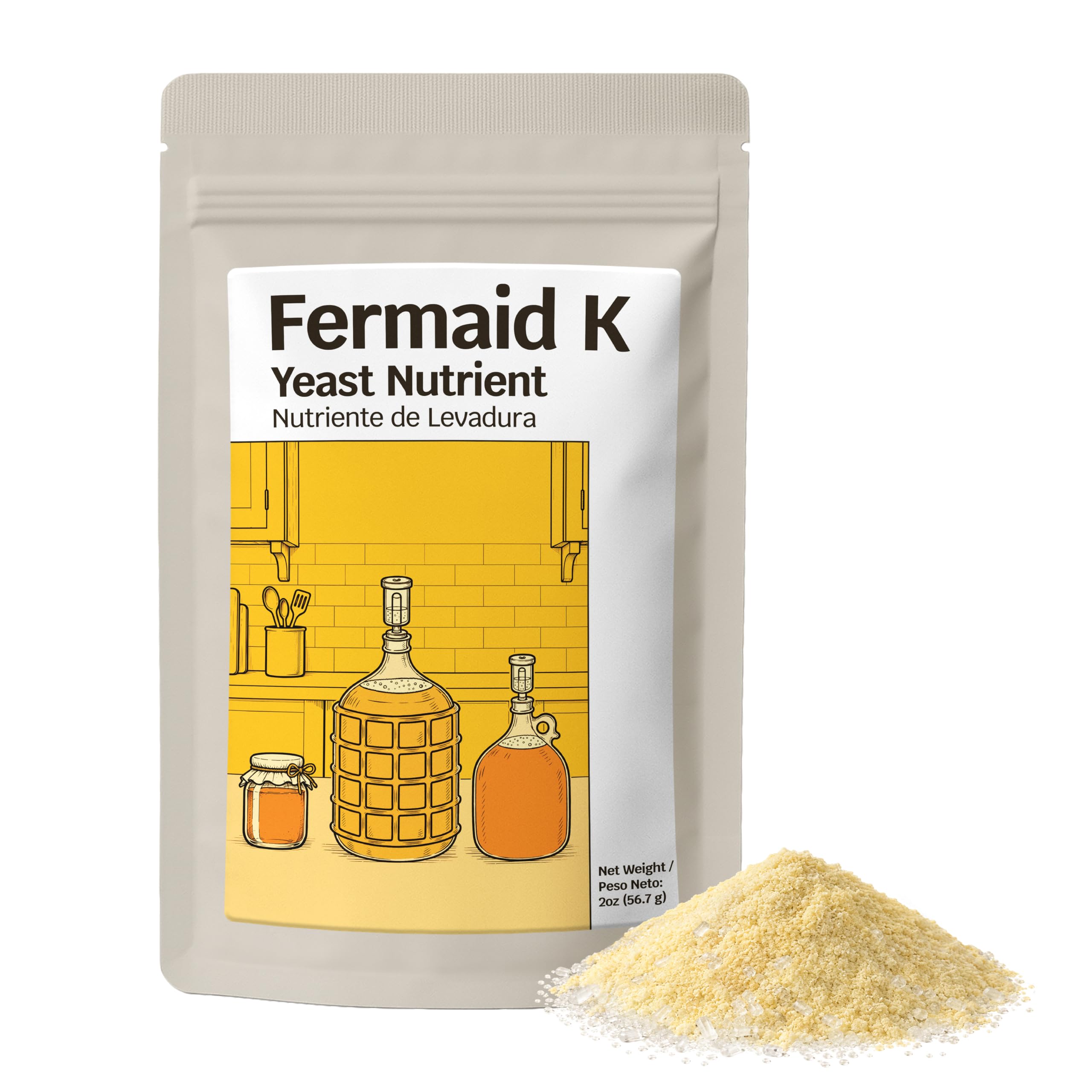 Fermaid K Yeast Nutrient 2 oz (56.7 g) - Sold by CAPYBARA Distributors Inc. | Ma