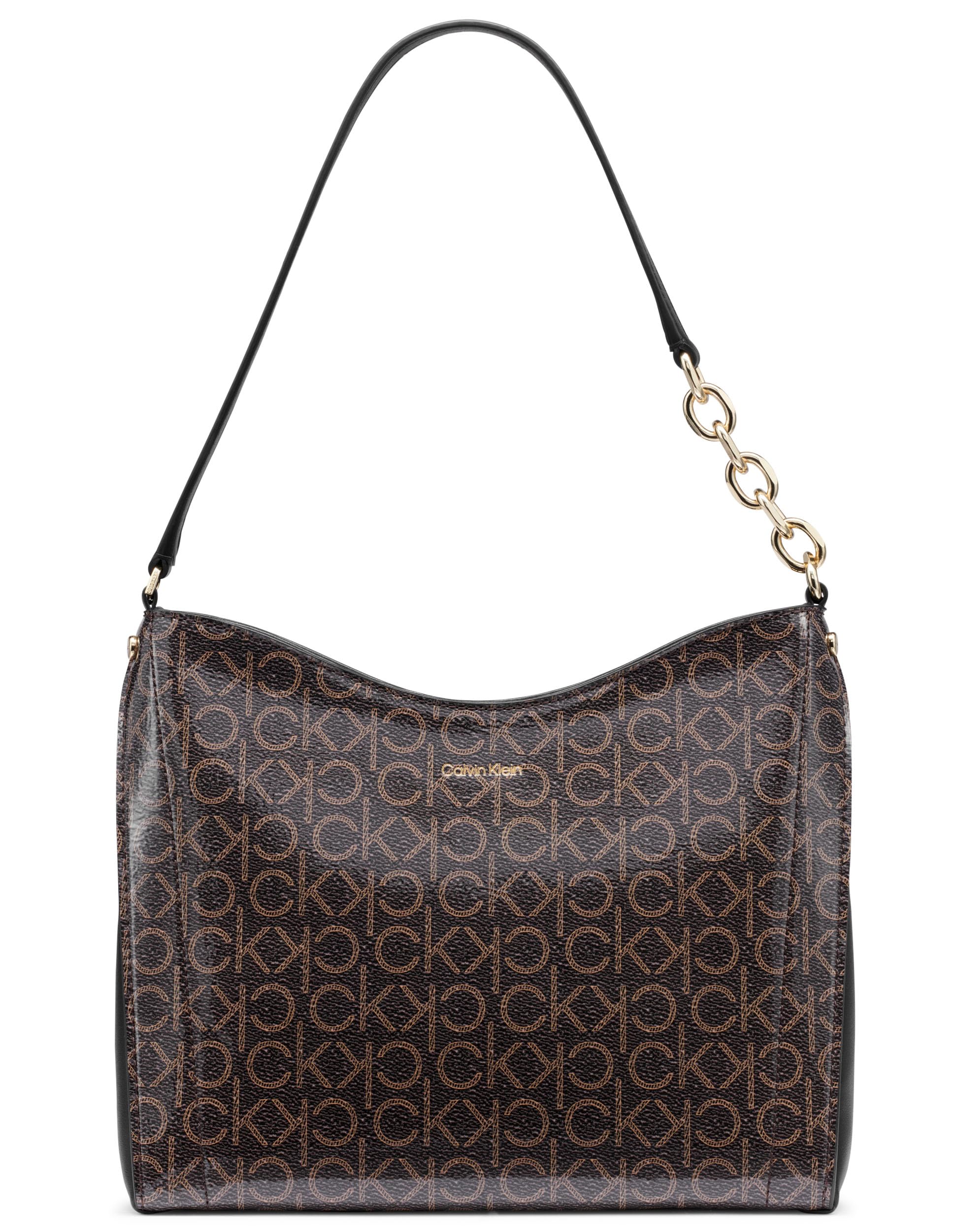 Calvin Klein Women's Nova Chain Hobo Shoulder Bag