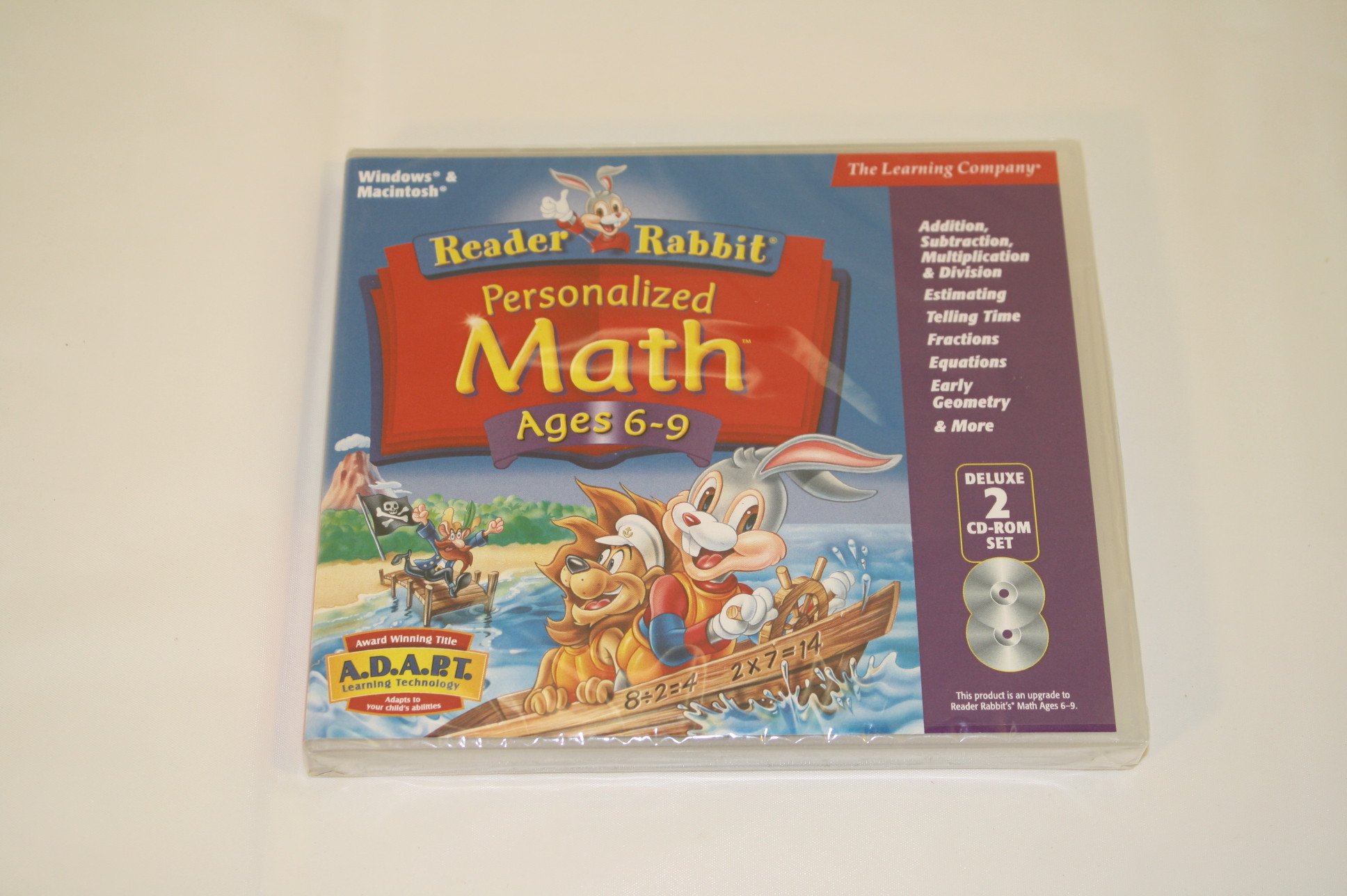 Reader Rabbit Math Adventure Ages 6-9 (jewel Case)