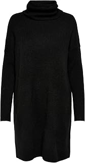 Only Onljana L/S Cowlnck Dress Wool Knt Noos Women's Dress