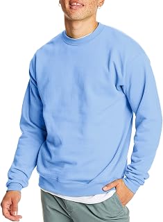 Hanes Men's EcoSmart Fleece, Cotton-Blend Pullover, Crewneck Sweatshirt