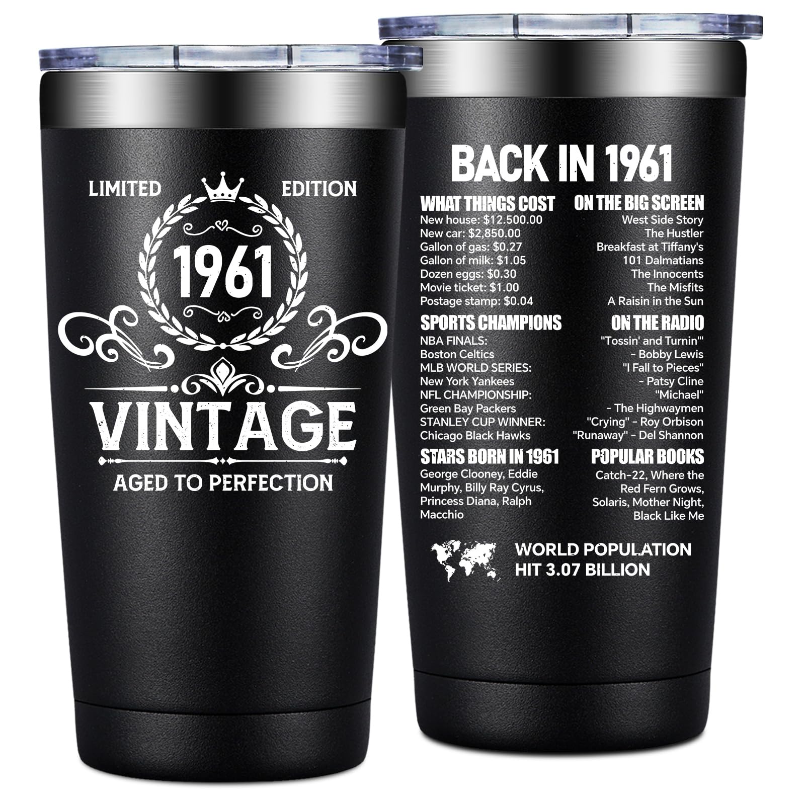65th Birthday Gifts for Men - 1961 Vintage 65th Birthday Decorations for Men - T