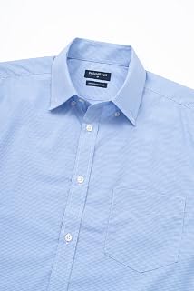 PASHARTUK Wrinkle Free Regular Fit Mens Button Down Shirts Long Sleeve Dress Shirts for Men