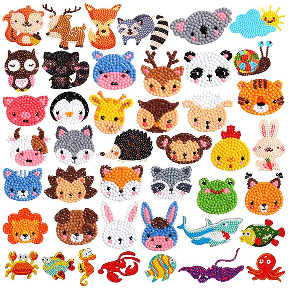 Labeol Diamond Art Kits for Kids Boys and Girls Ages 6-8-10-12 Easy to DIY Creat