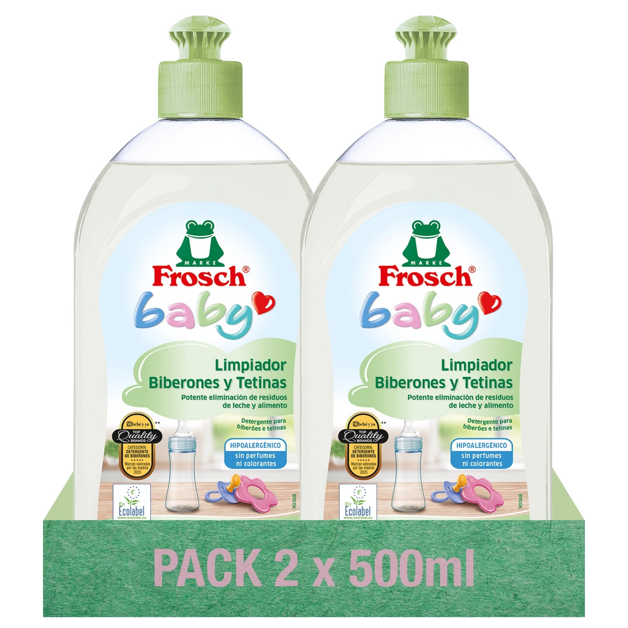Frosch Baby - Organic Detergent Bottles, Teats and Pacifiers with Panthenol | Hy