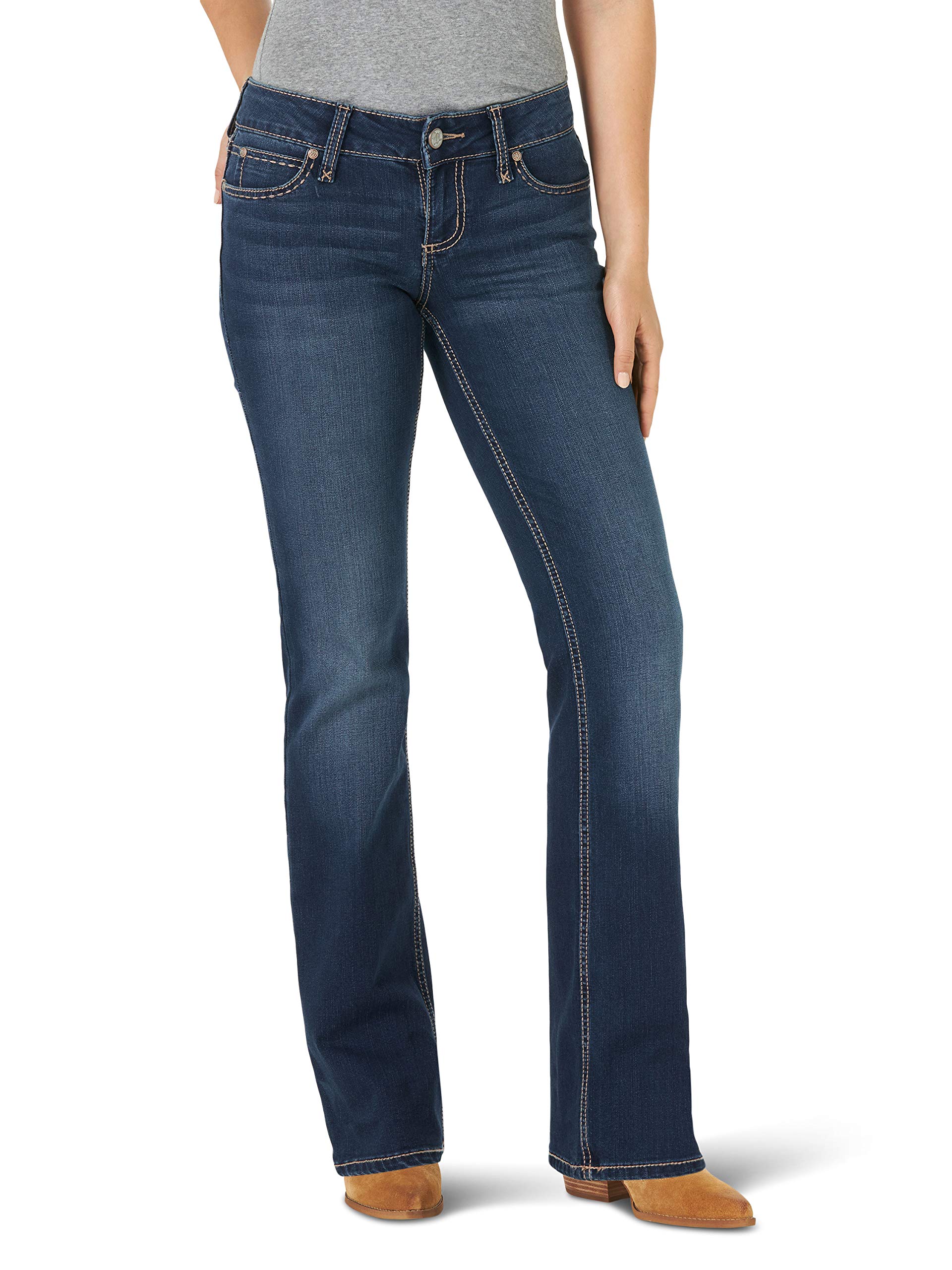 Wrangler Cash Mid Rise Boot Cut Ultimate Riding Jean