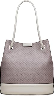 Calvin Klein Women's Ash Tote Bag – North/South, Vegan Leather, 2 Pockets