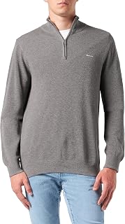 GANT Cotton Pique Half Zip Men's Pullover (Pack of 1)