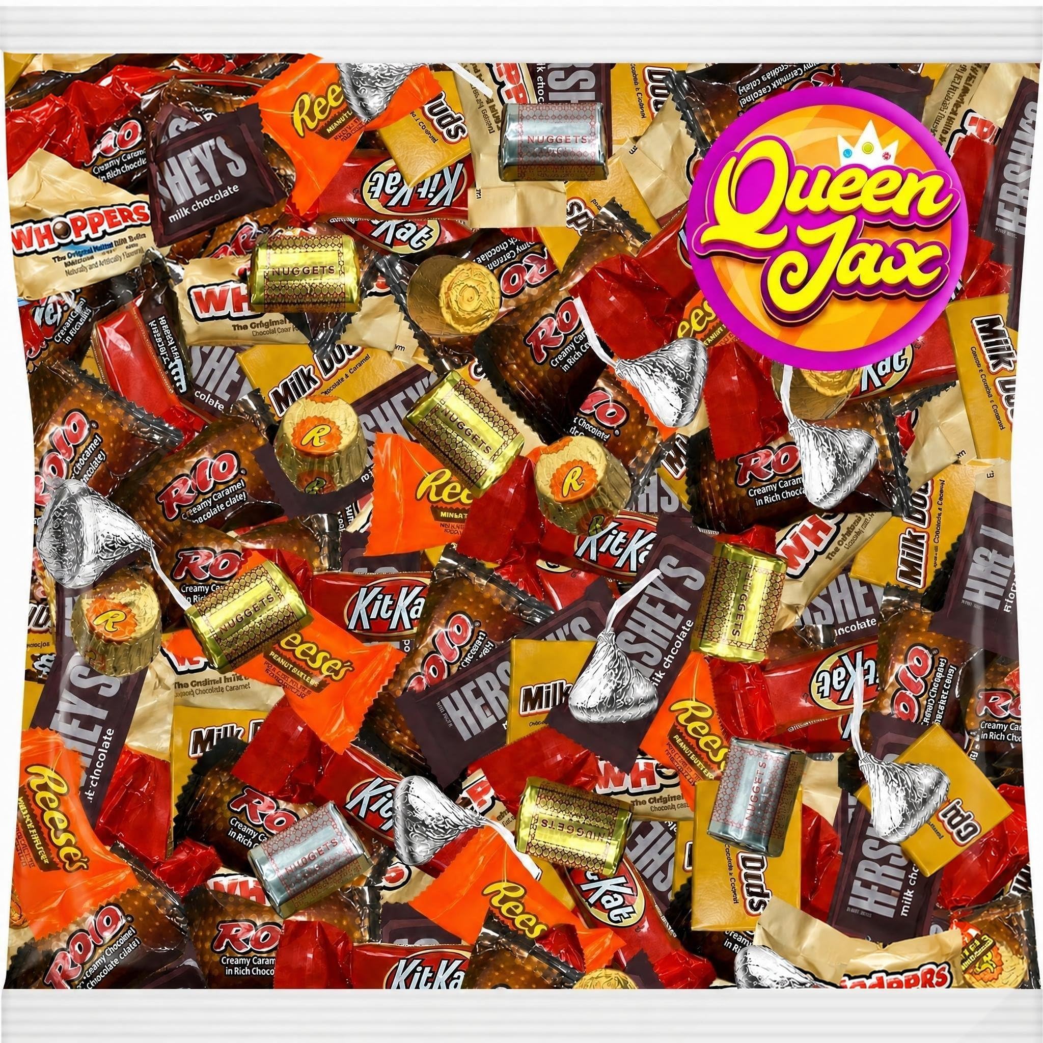 Chocolate Candy Variety Pack, 5 lb Bulk Mix, Individually Wrapped | Bulk Candy I