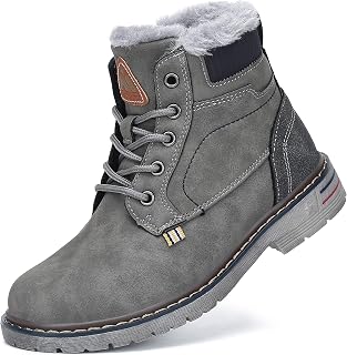 Mishansha Children's Winter Boots Shoes Boys Girls 7-4 UK
