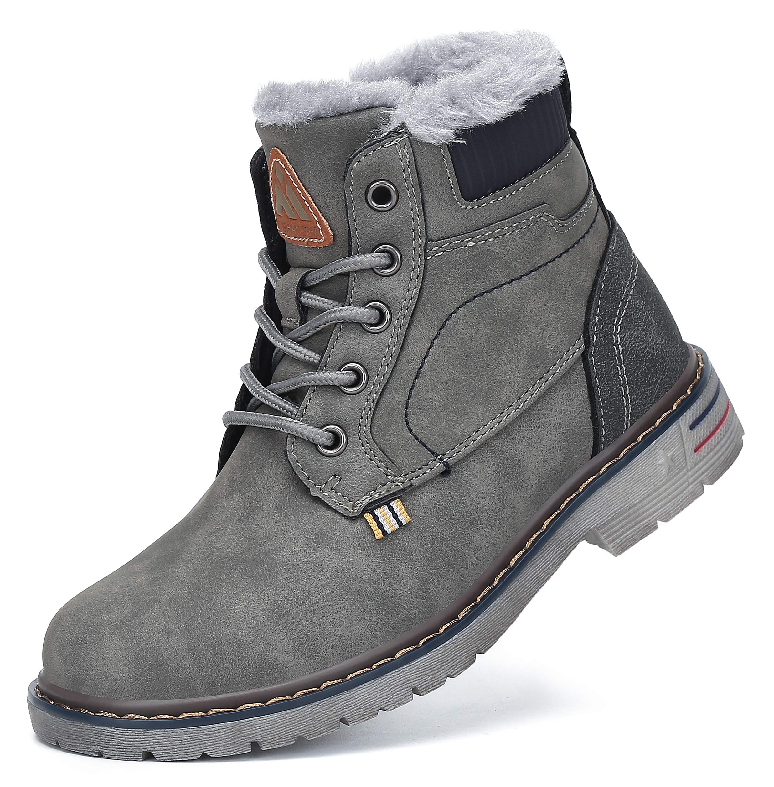 Mishansha Children's Winter Boots Shoes Boys Girls 7-4 UK