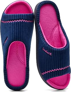 Women's Open Toe Slippers with Arch Support