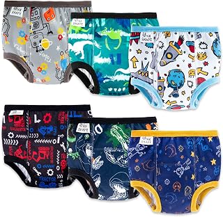 Max Shape 6 Pack Boys Potty Training Underwear Washable Baby Boy Potty Training Underwear Baby Boy Potty Training Underwear 2-6 Years