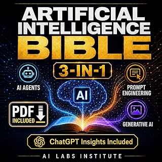 Artificial Intelligence Bible (3-in-1): AI Agents, Prompt Engineering &amp; Generative AI. Automate &amp; Scale — Beginner's Guide to Slash Costs, Save Time &amp; Accelerate Growth: ChatGPT Insights Included