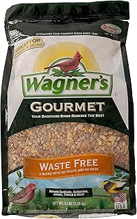 Wagner's 82056 Gourmet Waste Free Wild Bird Food, 5-Pound Bag