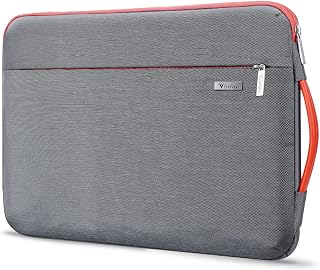 Voova 360° Protection Laptop Case, 13 13.3 13.6-inch Shockproof PC Case, Computer Bag, Water-Repellent PC Bag, Computer Cover, Lightweight Laptop Case with Handle, Compatible with MacBook Air 13 M1/M2