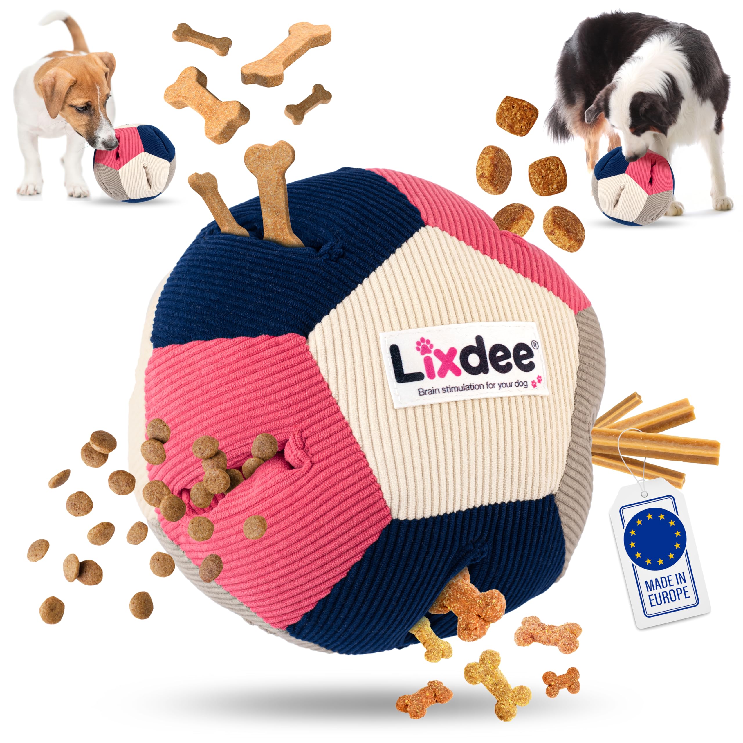 Snuffle Ball for Dogs – Interactive Dog Toy with 4 Difficulty Levels