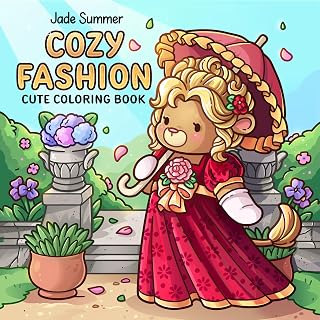 Cozy Fashion: Cute Coloring Book for Adults and Teens with Trendy Clothing Designs and Iconic Styles for Relaxation (Cozy Coloring Books)
