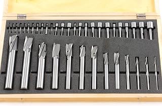 40 PC 3 Flute HSS Straight Shank Interchangeable Pilot Counterbore Set L | 404-7376