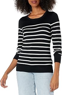 Amazon Essentials Women’s Lightweight Long Sleeve Round Neck Jumper (Available in Plus Sizes)
