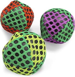 speevers Footbag for Adults and Kids, Footbag Balls, Kick Sack Bags Professional, Durable 5 Colors Available