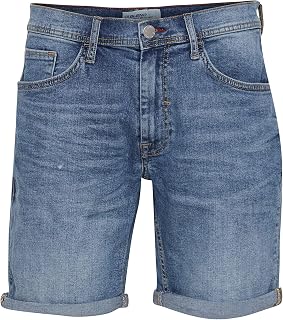 Blend Men's BHDenimshorts Regular Fit Short Jeans 5-Pocket Stretch Denim Shorts