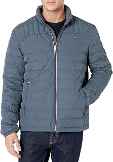 Tommy Hilfiger Real Down Folding Padded Jacket Men's Down Coat