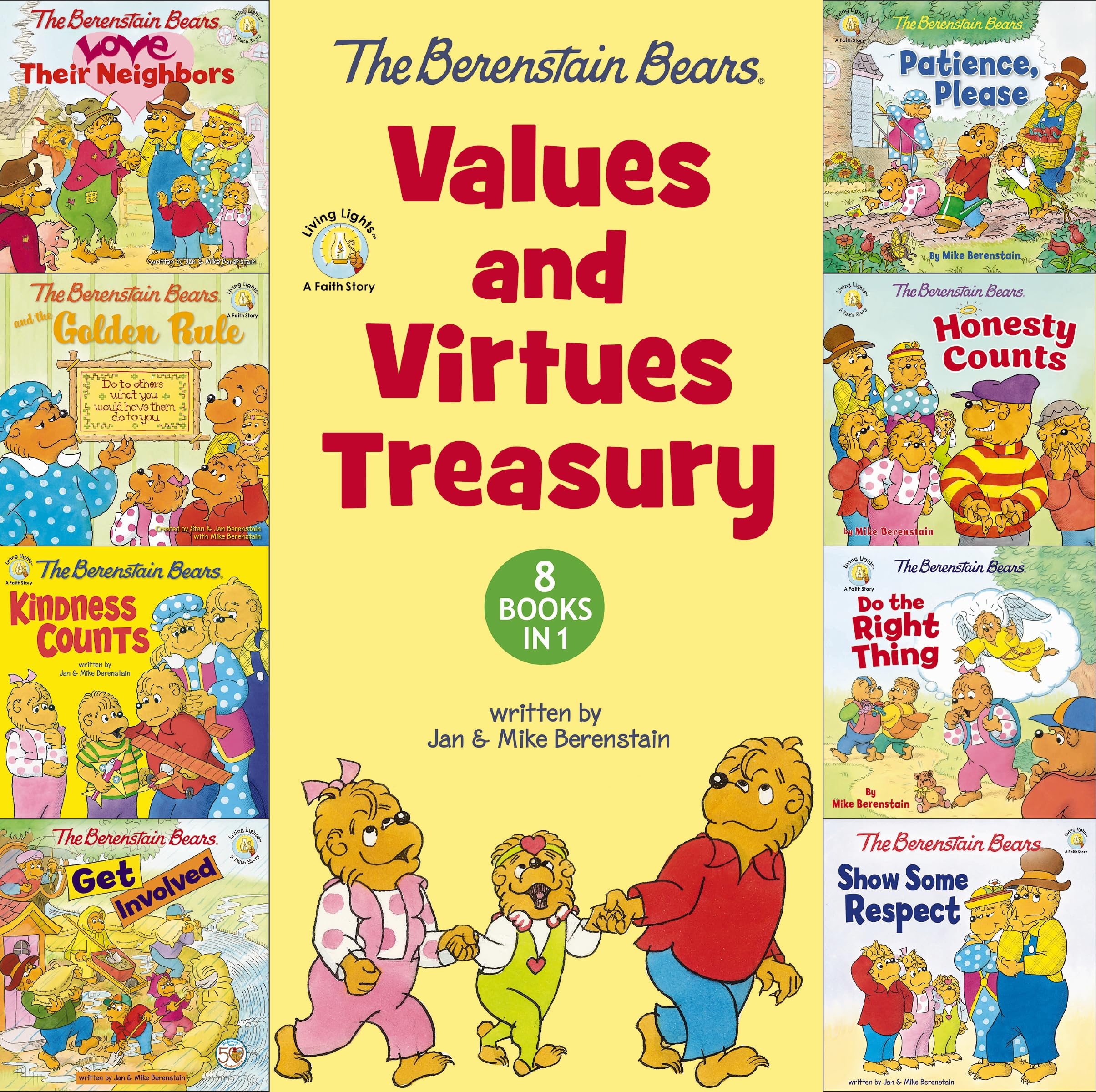 The Berenstain Bears Values and Virtues Treasury: 8 Books in 1 (Berenstain Bears