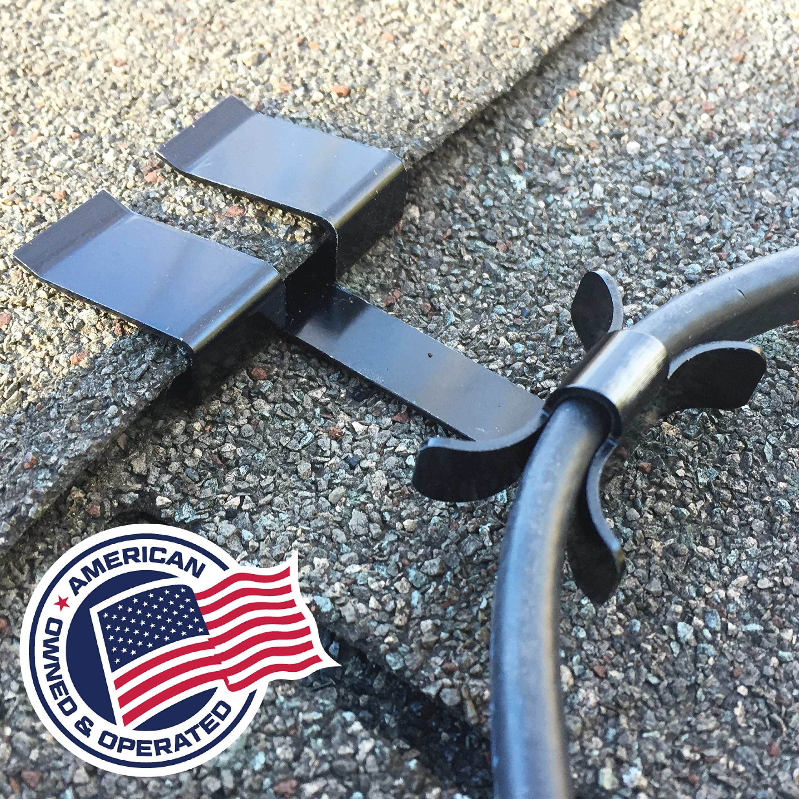 Grip Clip Roof Clips - Clip Hooks for Installing Heat Tape & De-Icing Cable - Pr
