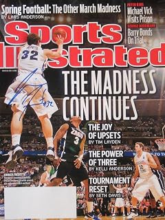 Fredette, Jimmer 3/28/11 autographed magazine