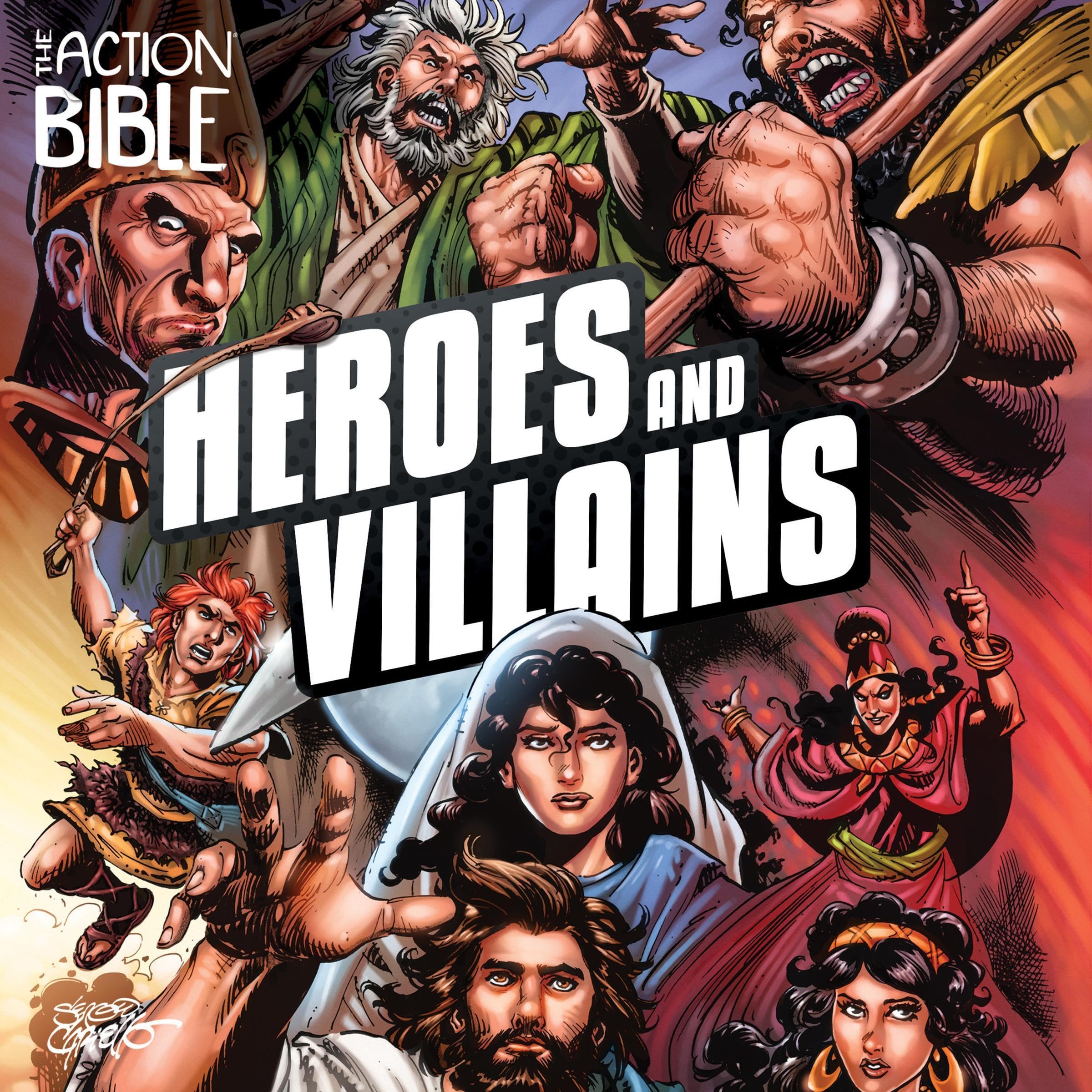 The Action Bible: Heroes and Villains