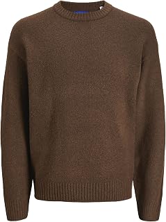 JACK & JONES Male Knitted Jumper Plain Knitted Jumper