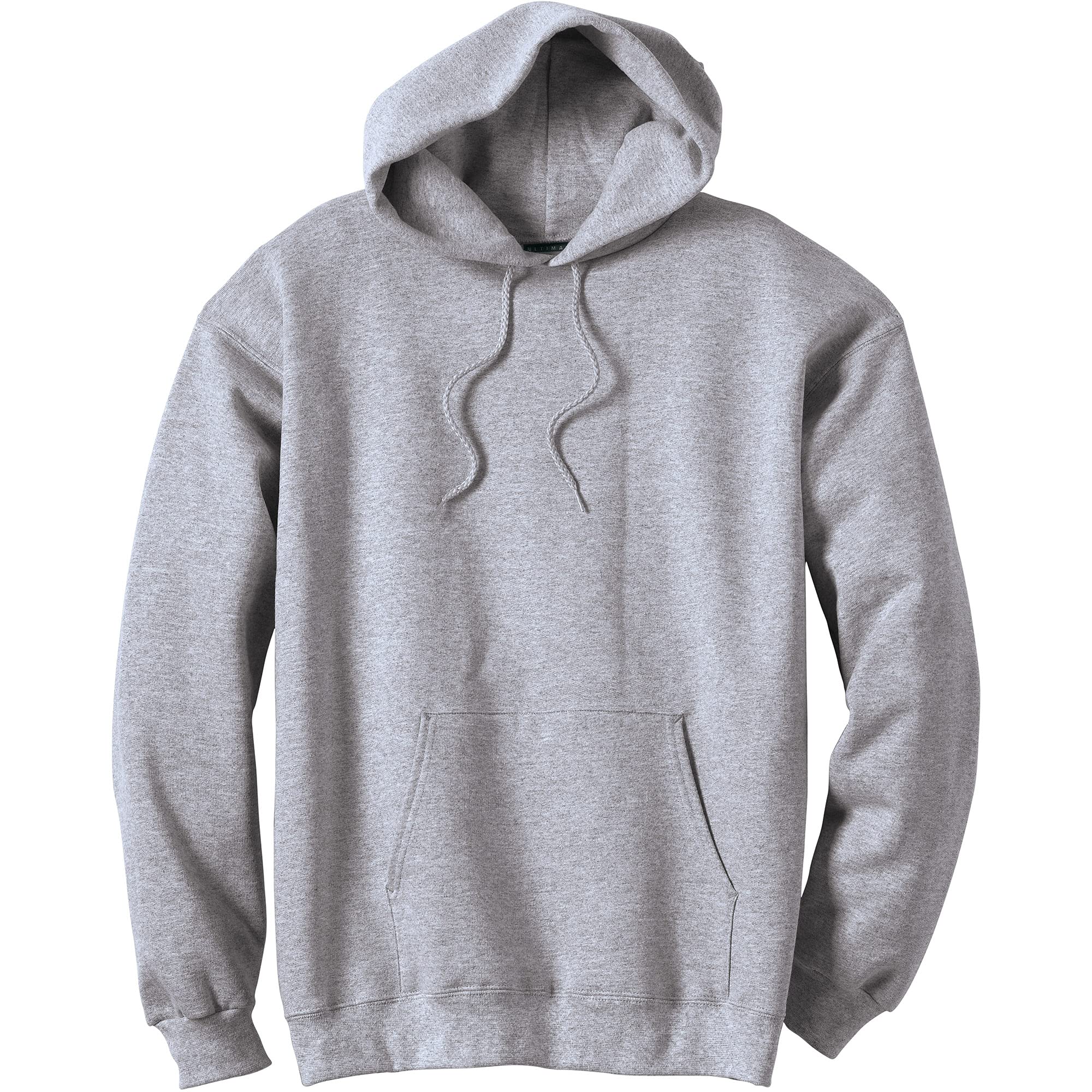 Hanes Ultimate Cotton Men's Tracksuit Top, Light Steel