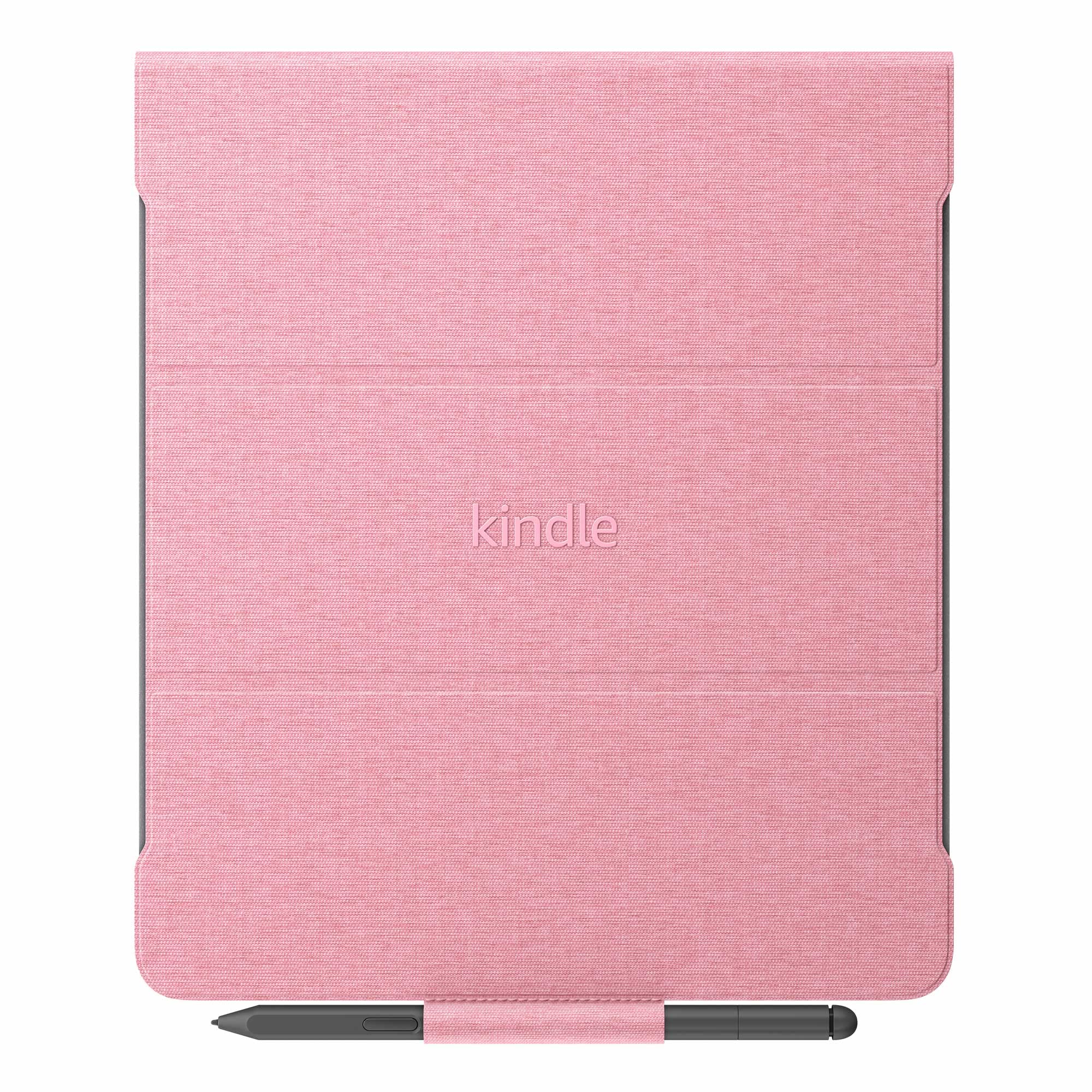 Amazon Kindle Scribe Fabric Folio Cover with Magnetic Attach, Sleek Protective C