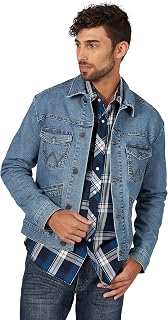 Wrangler Rjk30ant Men's Large and High Unlined Denim Jacket