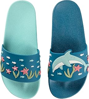 Dedoles Bathing Shoes & Slippers for Women, Men & Children, Bath Sandals, Funny Designs, Books, Coffee, Party, Pizza, Fox, Bear, Llama, Clouds, Gift