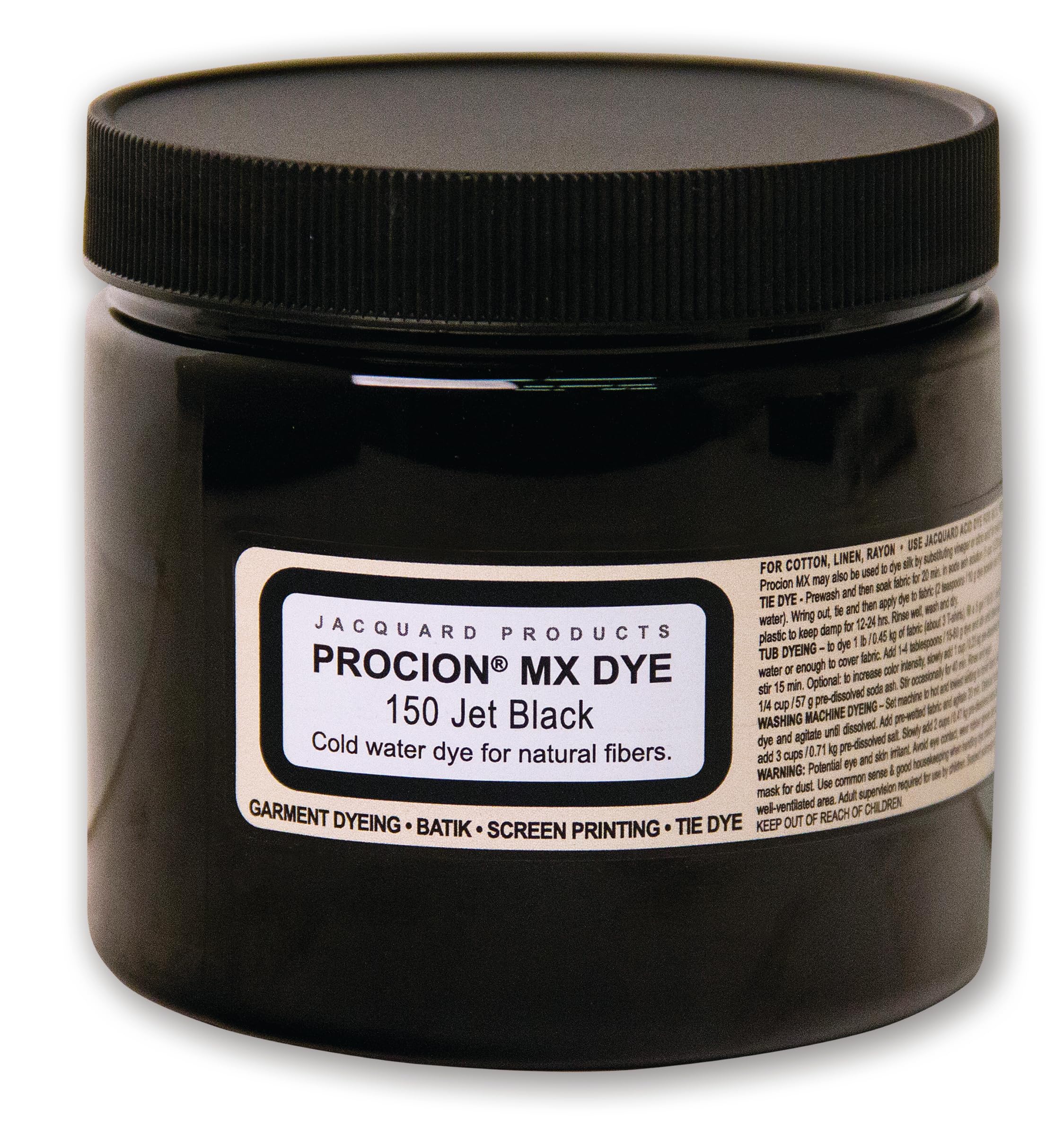 Procion Mx Dye Jet Black 8Oz