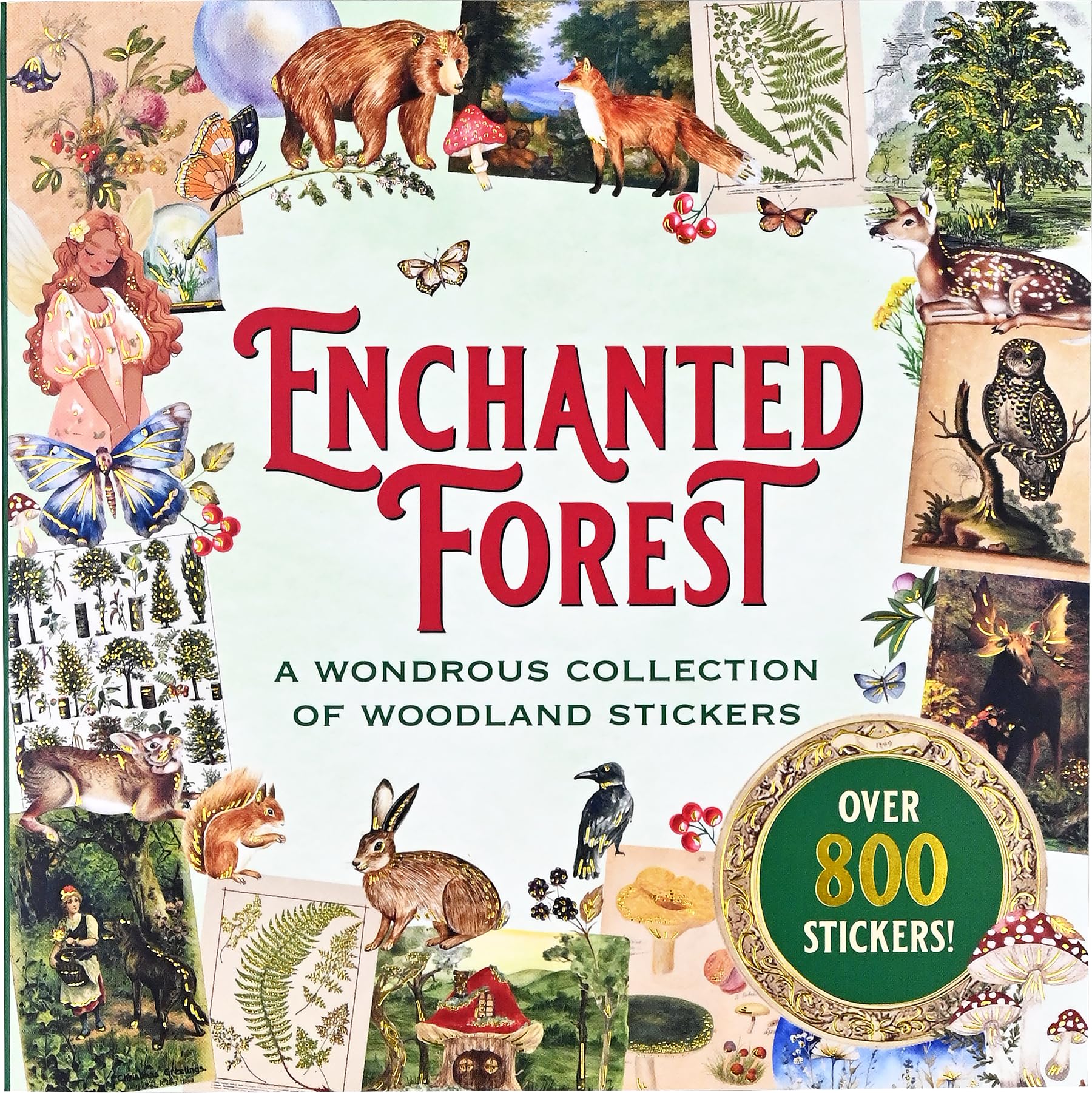 Enchanted Forest Sticker Book (over 800 stickers!)