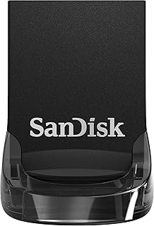 SANDISK Ultra Fit 128GB, USB-A Flash Drive, Up to 400MB/s Read Speeds | USB Memory Stick, For Laptops, TV's, Gaming Consoles, Plug-and-Stay, Up to 15X Faster than standard 2.0, USB 3.2 Gen 1