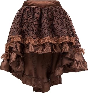 Bslingerie® Women's Gothic Punk Ankle Skirt