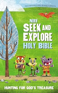 NIrV, Seek and Explore Holy Bible, Hardcover: Hunting for God’s Treasure