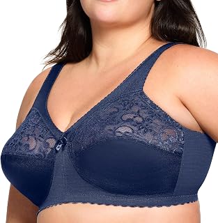 Glamorise Women's MagicLift Underwired Support Bra Plus Size No.1000