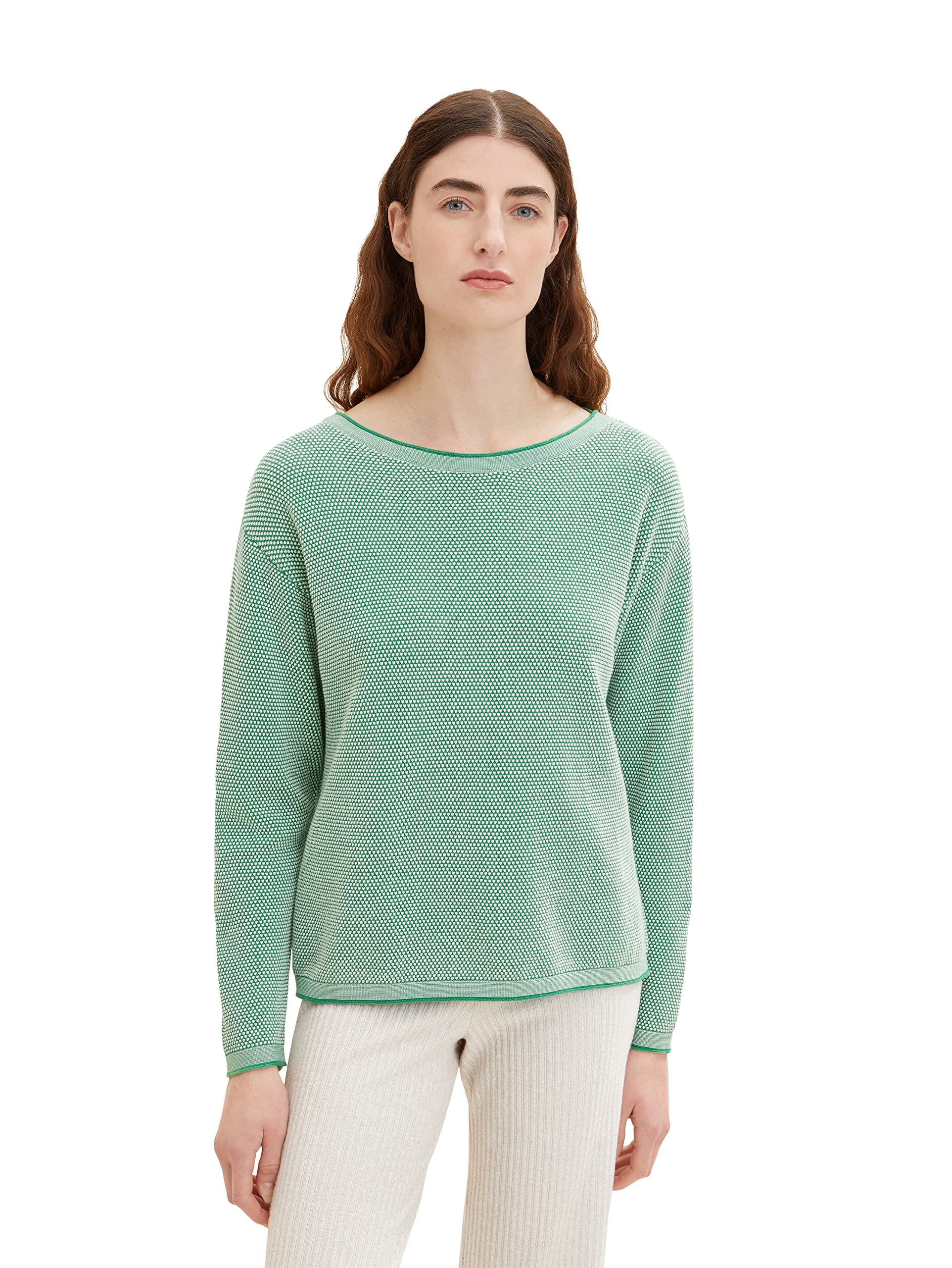 TOM Tailor 1030507 Women's Ruched Detail Sweatshirt (Pack of 1)