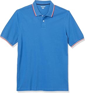 Amazon Essentials Men's Classic Fit Short Sleeve Pique Polo (Available in Plus Size)
