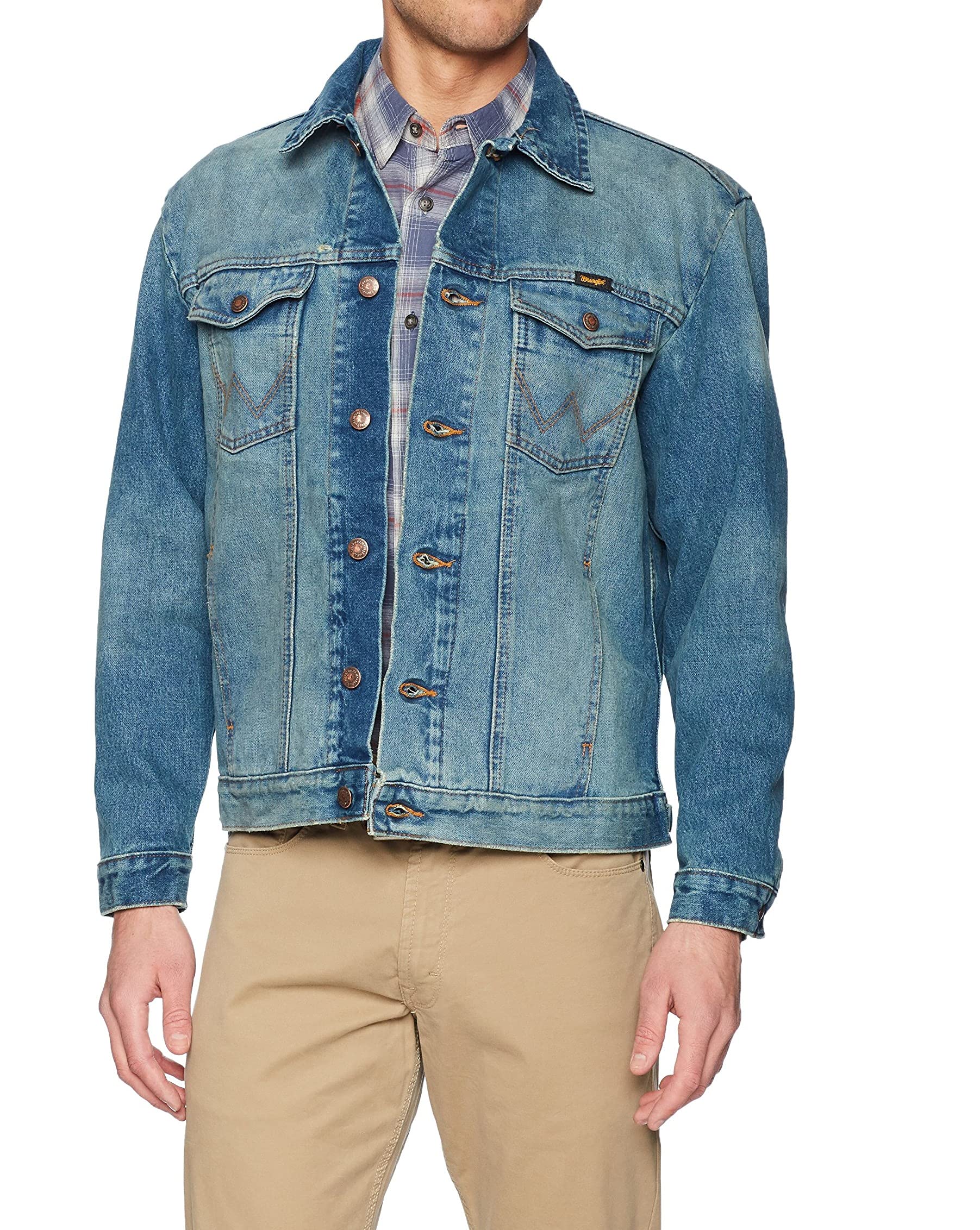 Wrangler Men's Rugged Wear Unlined Denim Jacket