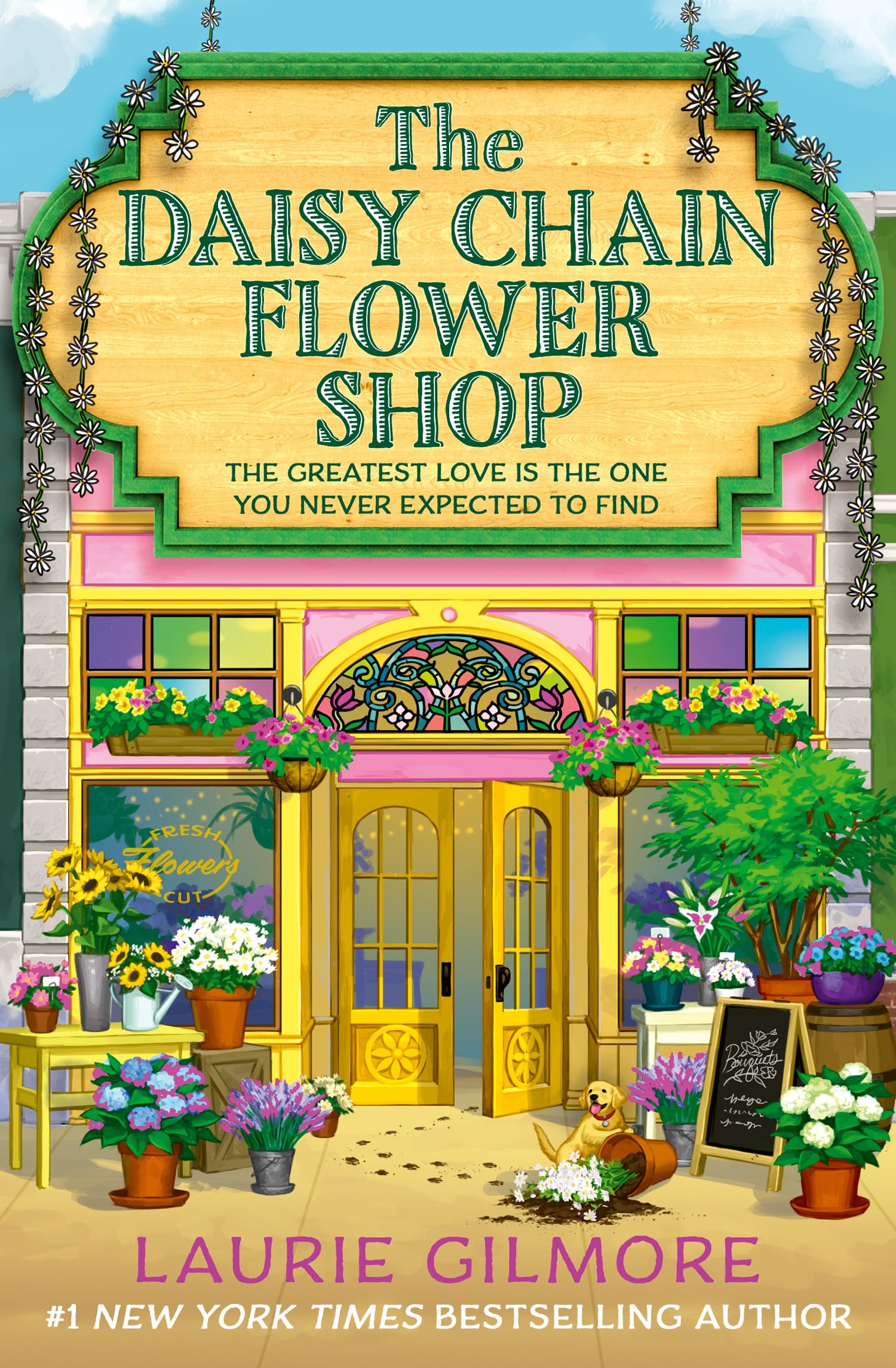 The Daisy Chain Flower Shop: The small-town cozy spicy summer romance from the #