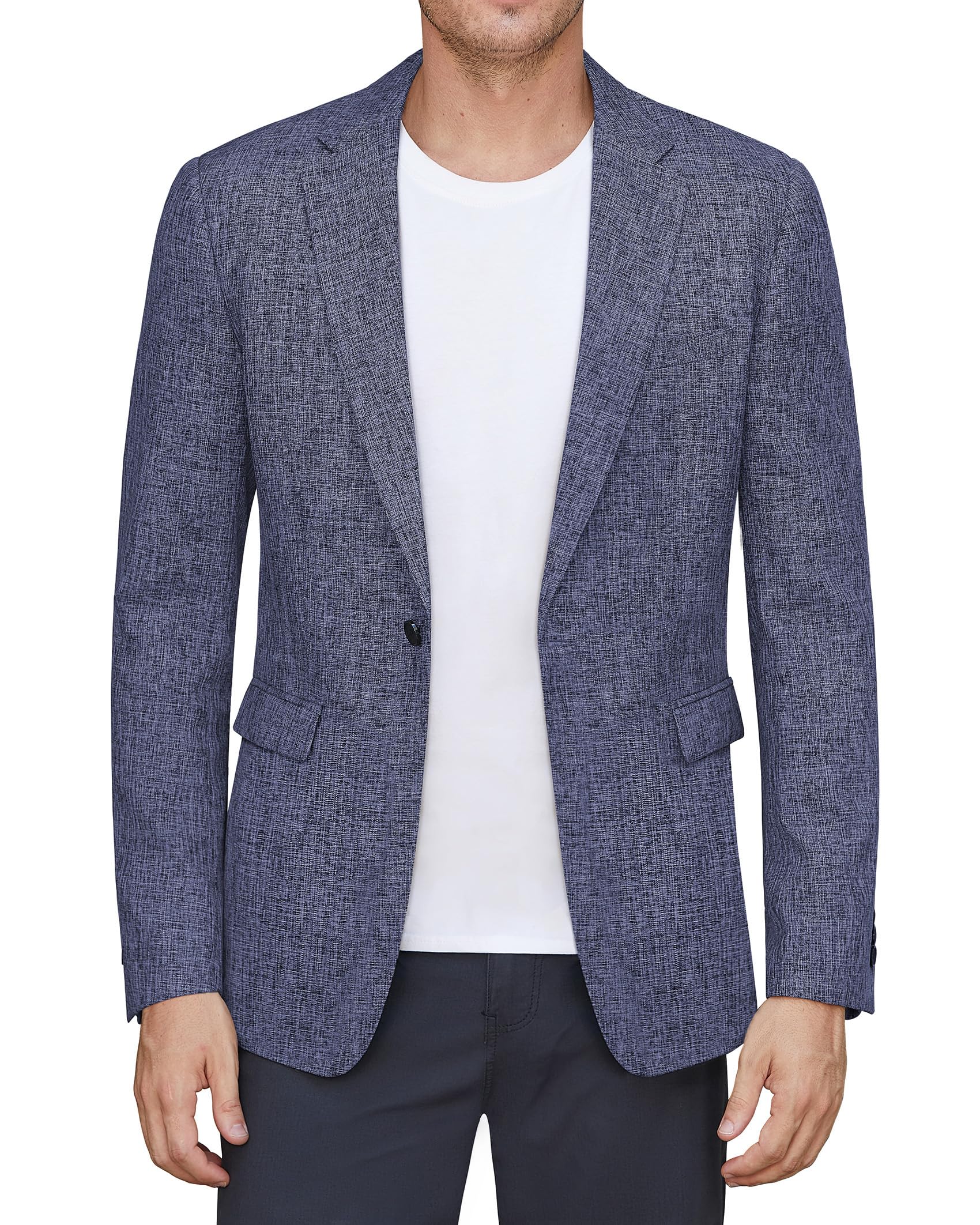 J.VER Men's Pyjama Bottoms with Buttons